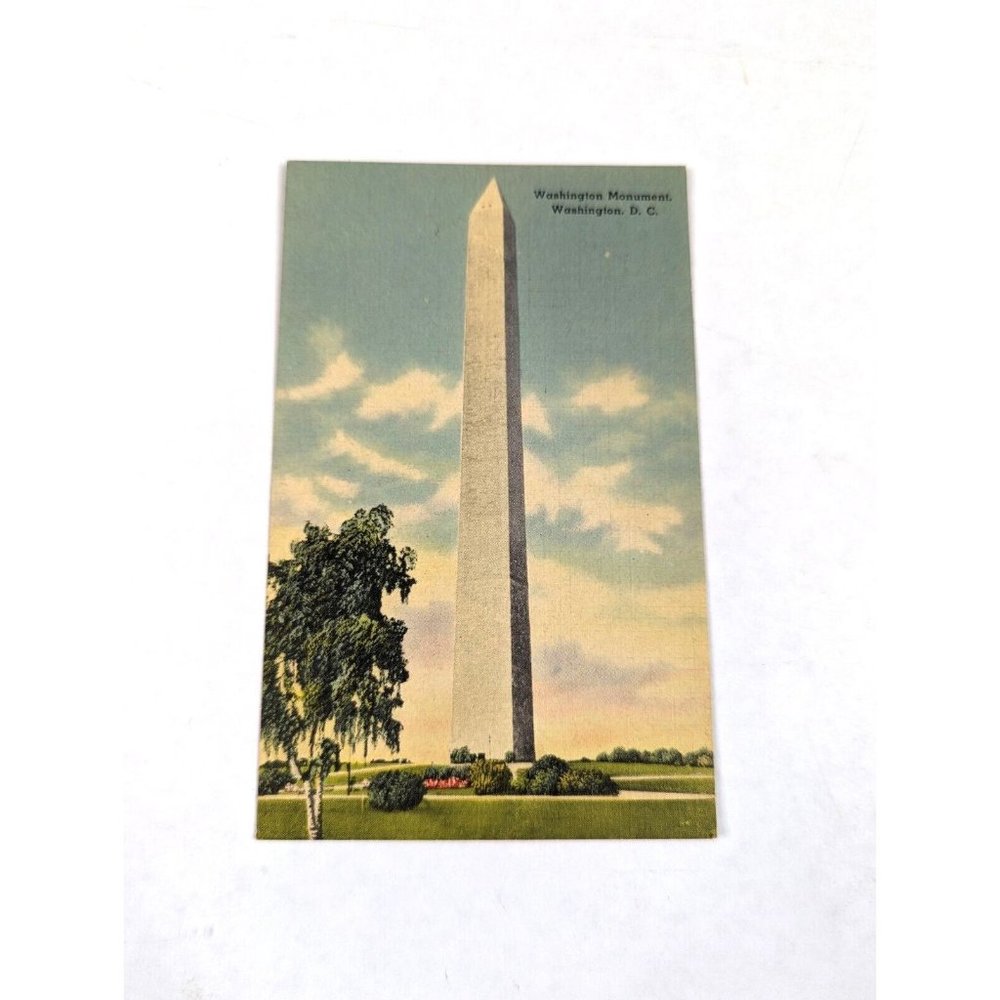 Vintage Postcard Washington DC Monument United States Capital‎ Travel Posted USA